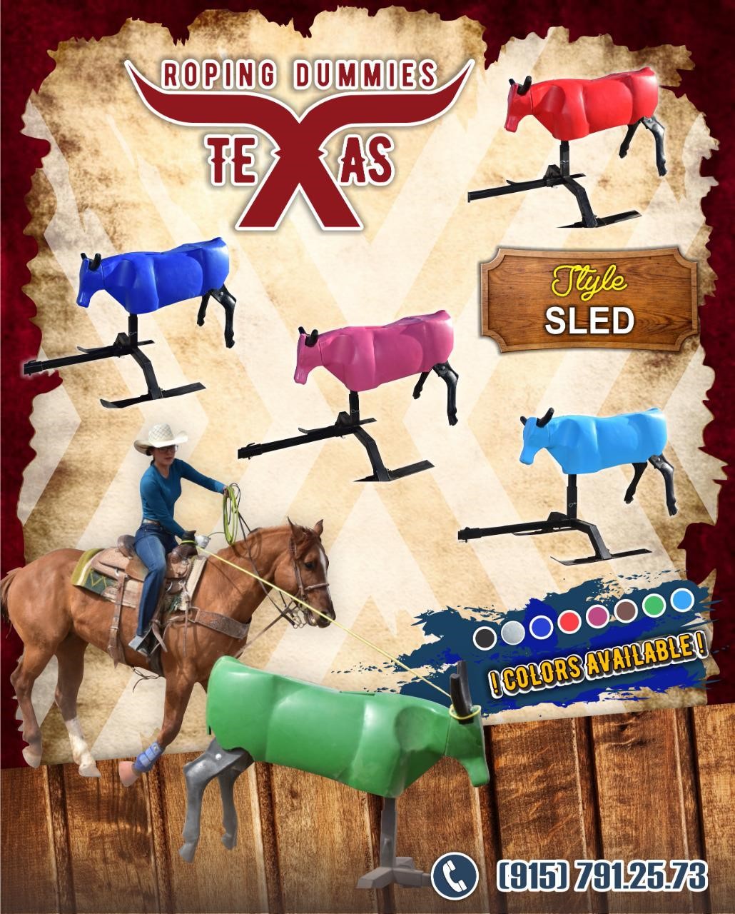 Roping Dummies Texas